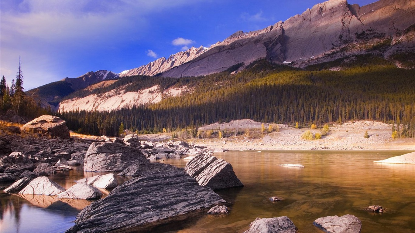 Landscape / Alberta-jasper National Park Wallpaper - صور طبيعية خلابة Hd , HD Wallpaper & Backgrounds
