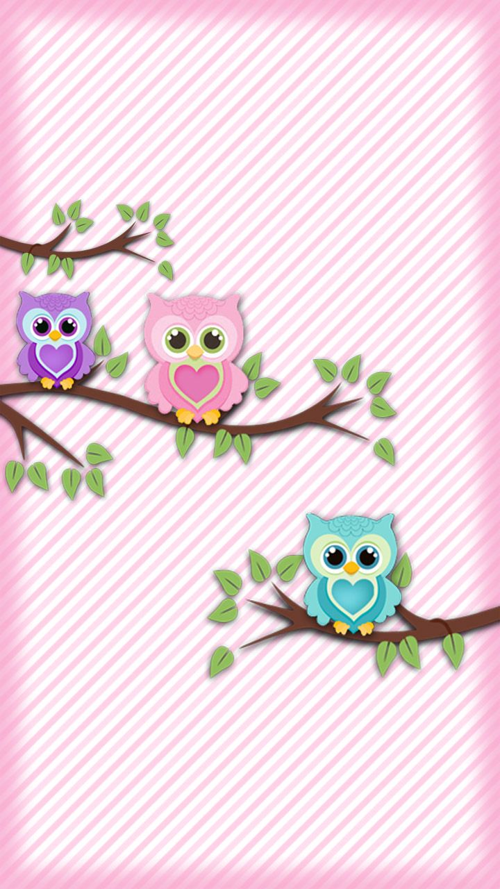 Cute Cartoon Owl Wallpaper - Cute Owl Wallpaper For Android , HD Wallpaper & Backgrounds