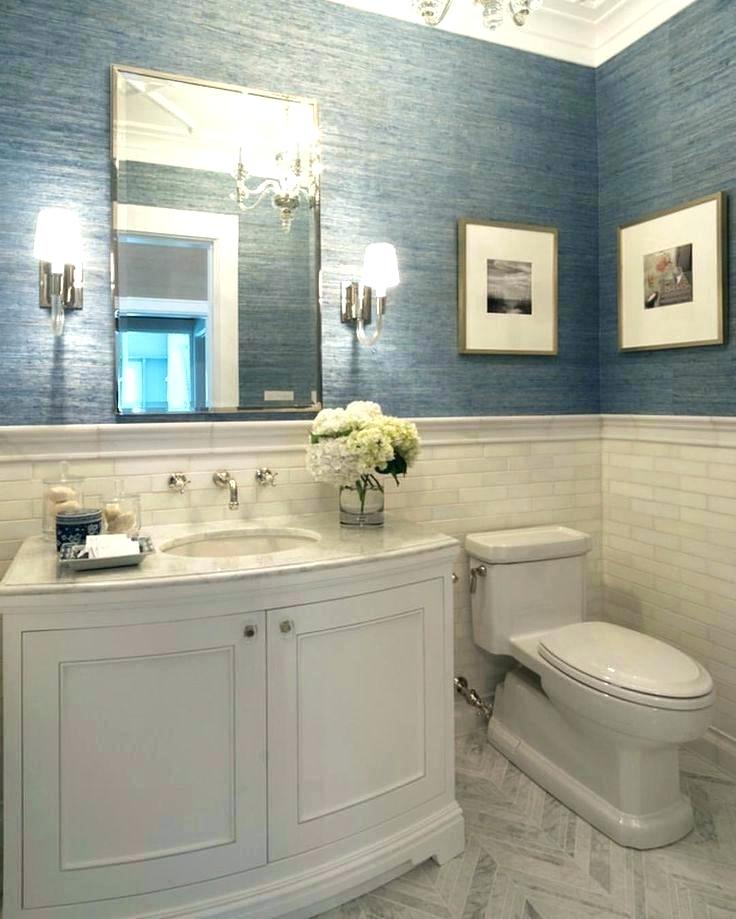 Contemporary Bathroom Wallpaper Bathroom White Tile - Restoration Hardware Ravelle Sconce , HD Wallpaper & Backgrounds