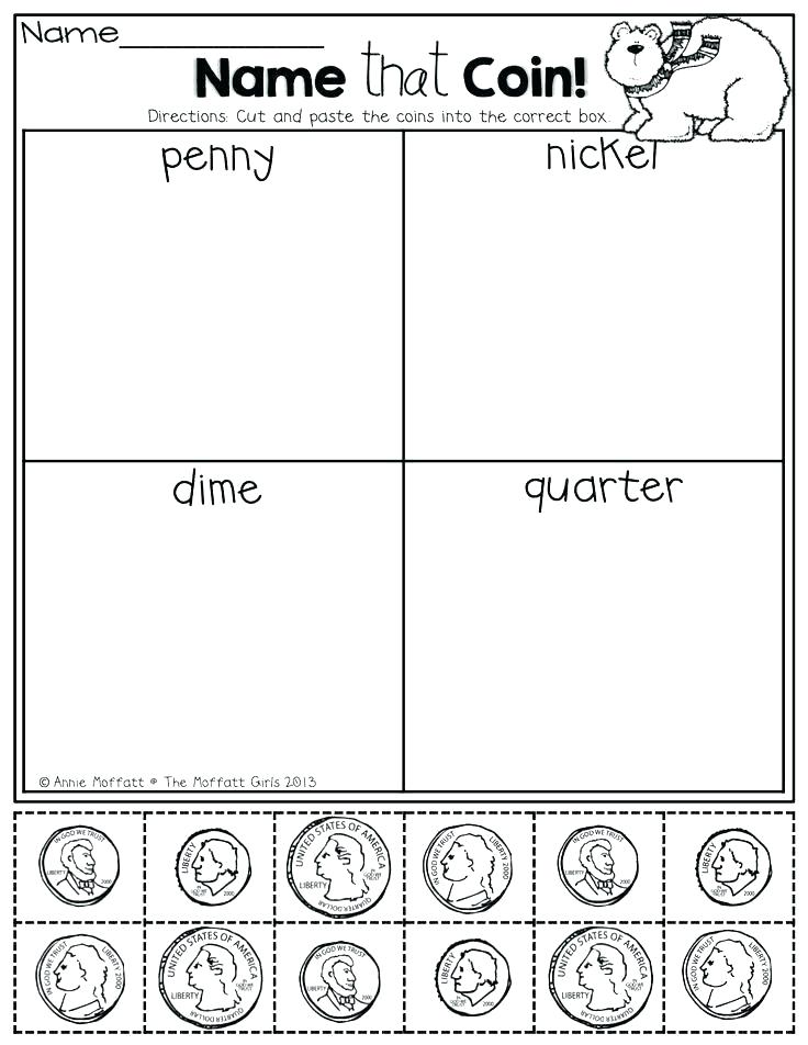 Counting Money Worksheets 1st Grade Money Math Kindergarten Money Worksheets Counting Money Worksheets