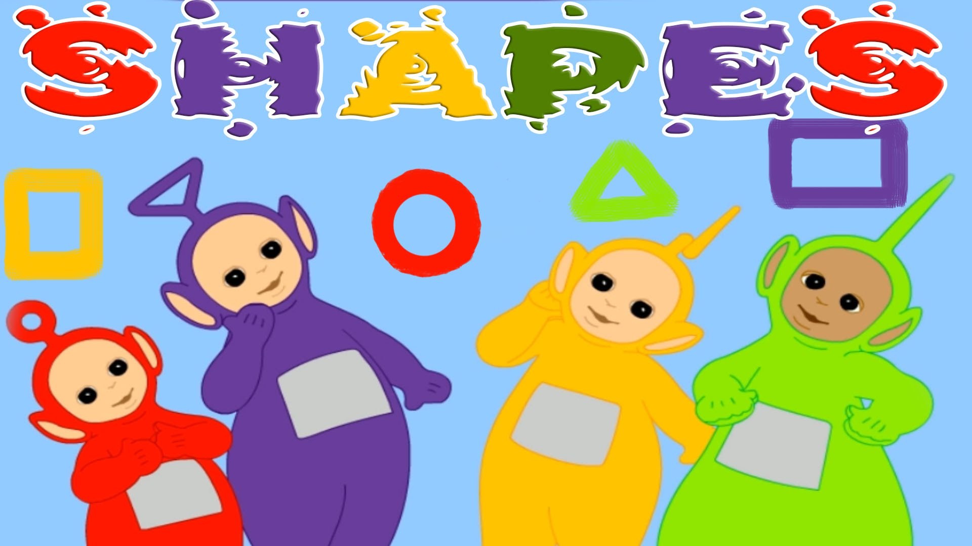 Logic Wallpapers - Teletubbies Shapes , HD Wallpaper & Backgrounds