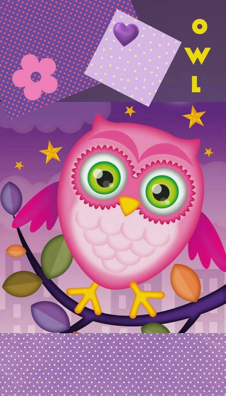 Cute Owls Wallpaper Owl Clip Art Owl Art Smartphone - Cute Owls Wallpaper Phone , HD Wallpaper & Backgrounds