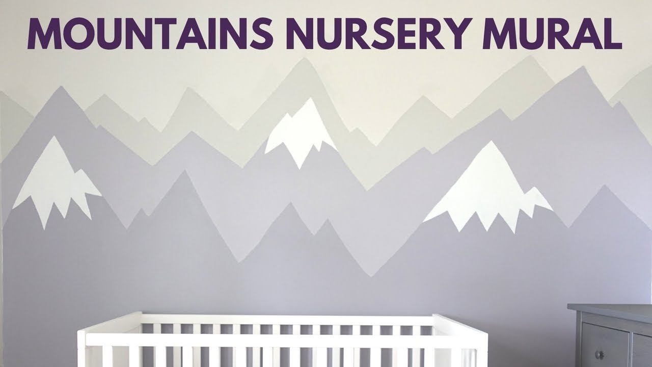 Diy Mountains Nursery Mural - Happy New Year Hd , HD Wallpaper & Backgrounds