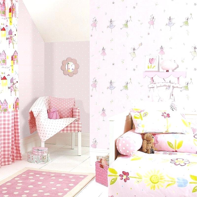 Girls Bedroom Wallpaper Paper Pare Kids Room Carpet - Girls Room Curtain Ideas , HD Wallpaper & Backgrounds
