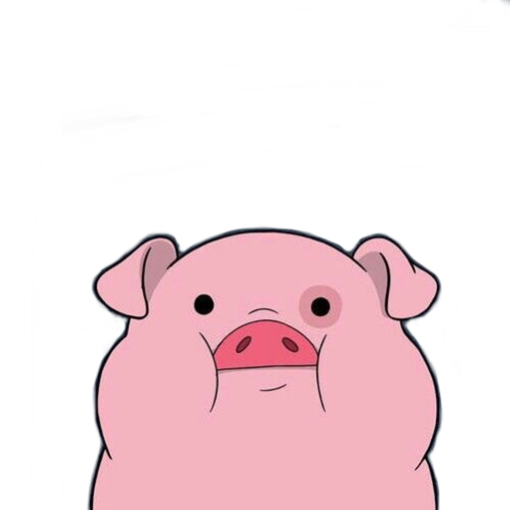 Cute Tumblr Transparent - Pig Transparent , HD Wallpaper & Backgrounds