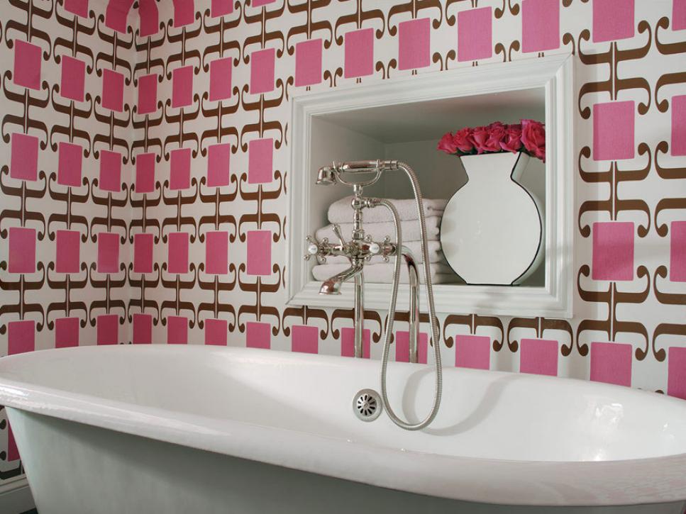 Victoria Secret Wallpaper Tumblr Pink Flower Iphone - Bright Wallpaper In Bathroom , HD Wallpaper & Backgrounds