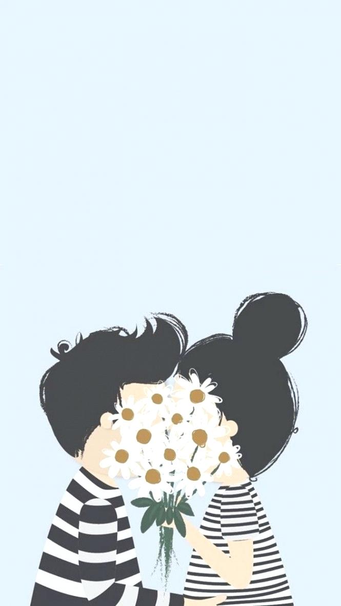 Cute Couple Wallpaper - Papeis De Parede Romanticos , HD Wallpaper & Backgrounds