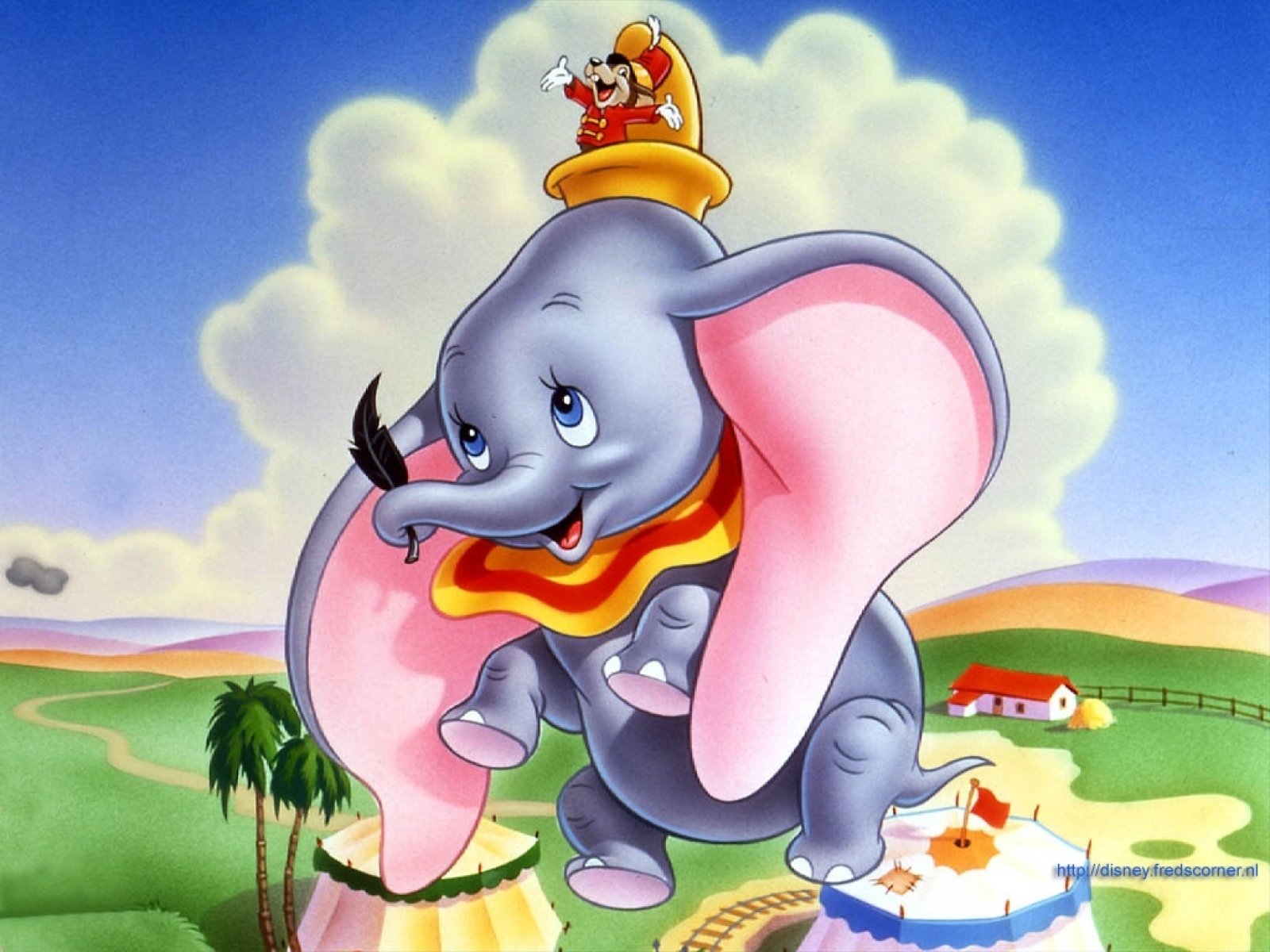 Dumbo Movie Wallpapers 742728 - Disney Dumbo , HD Wallpaper & Backgrounds