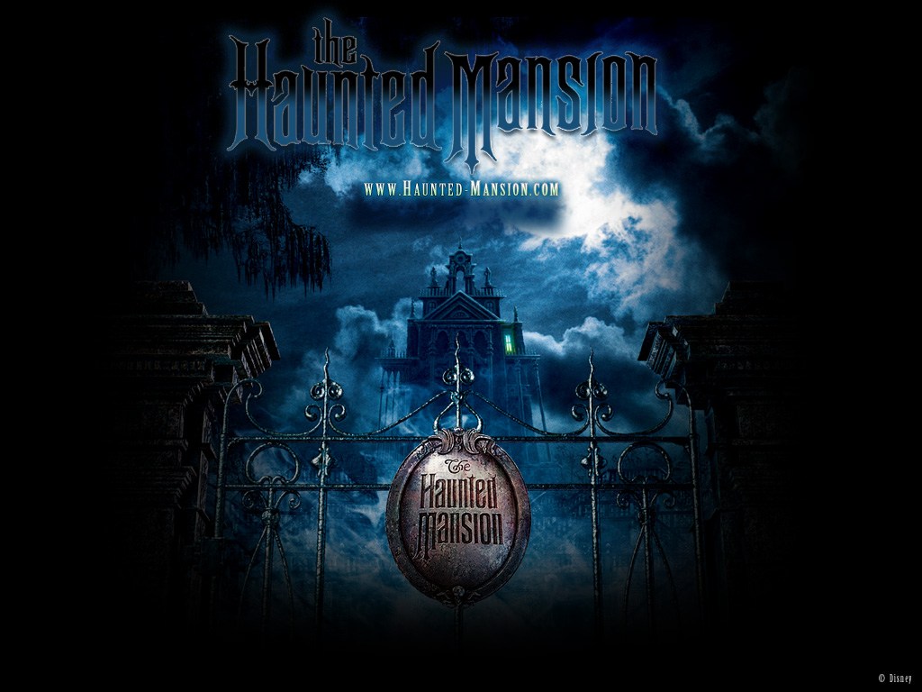 The Haunted Mansion Wallpapers - Film Dans Un Manoir , HD Wallpaper & Backgrounds