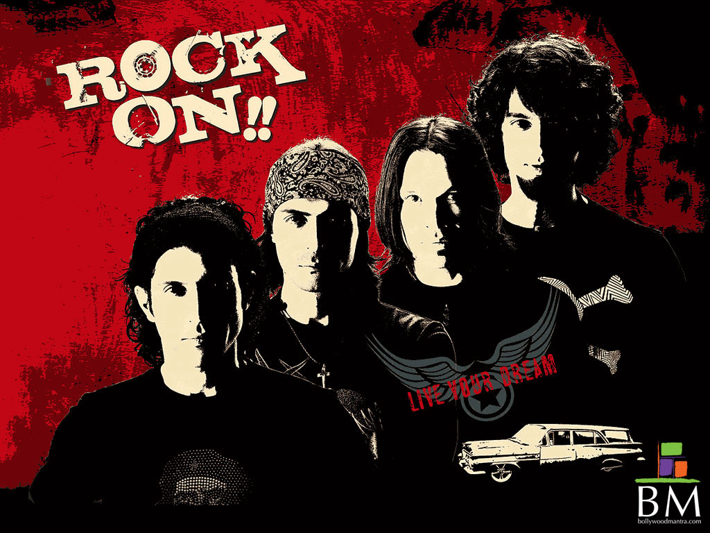 Movie Wallpapers - Rock On Movie Poster , HD Wallpaper & Backgrounds