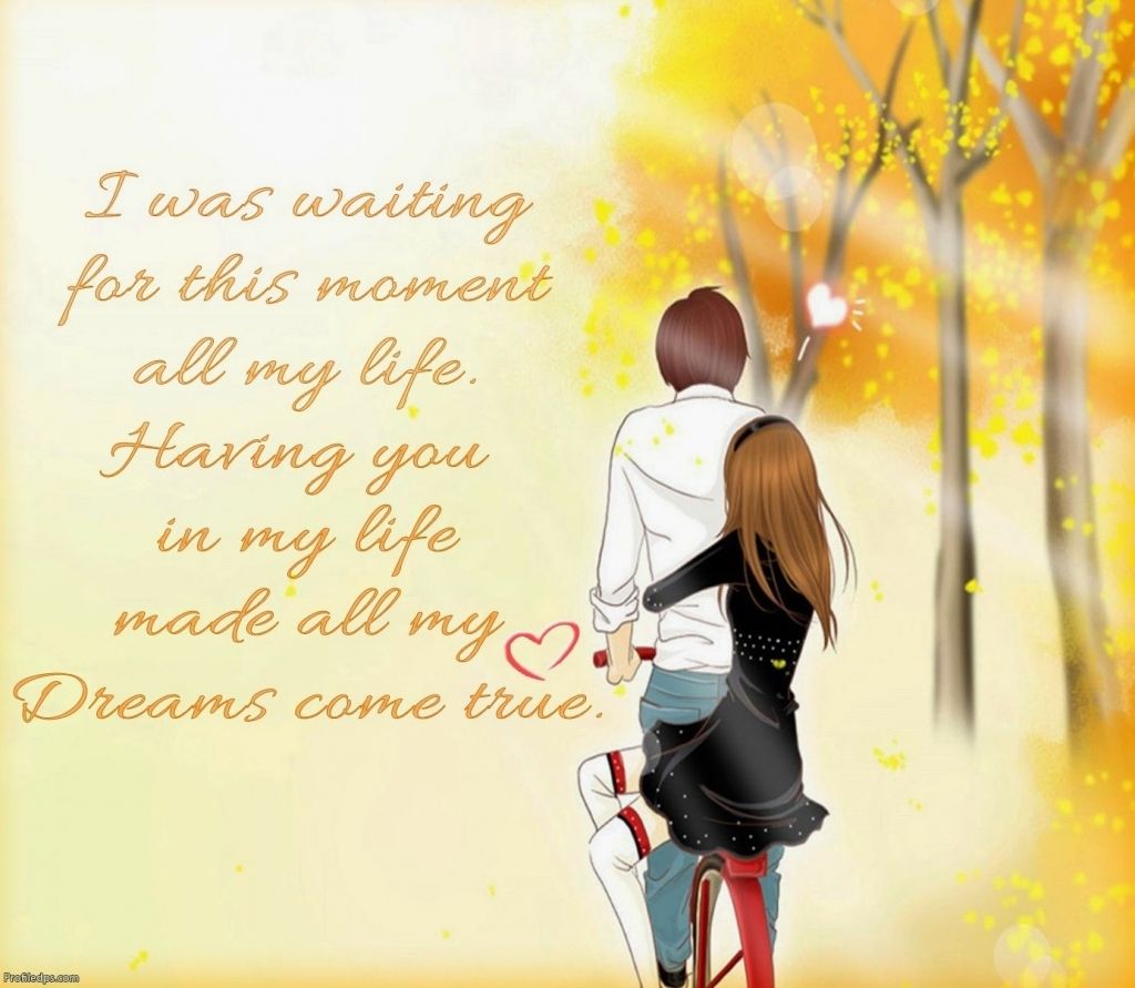 Cartoon Couple With Love Quotes Image Cartoon Love - Love Quotes With Cartoon , HD Wallpaper & Backgrounds