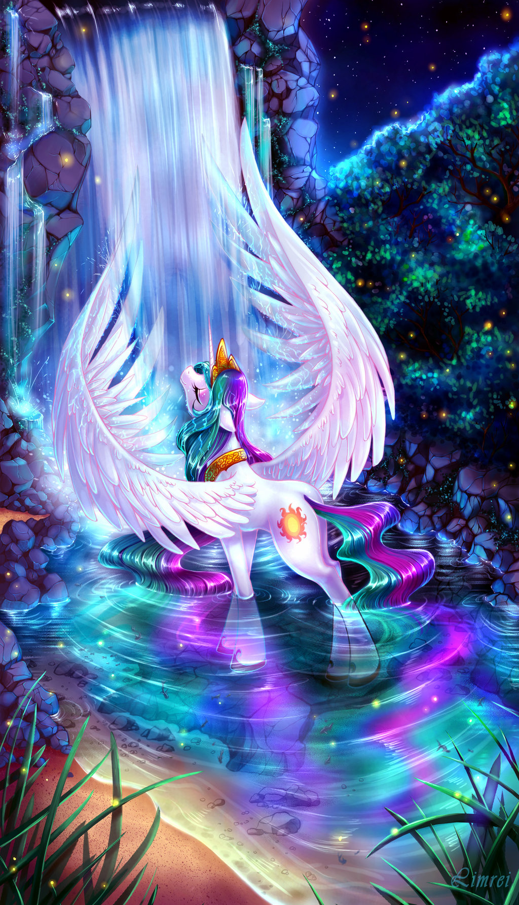 Report Rss Innocence - De My Little Pony Princess Celestia , HD Wallpaper & Backgrounds