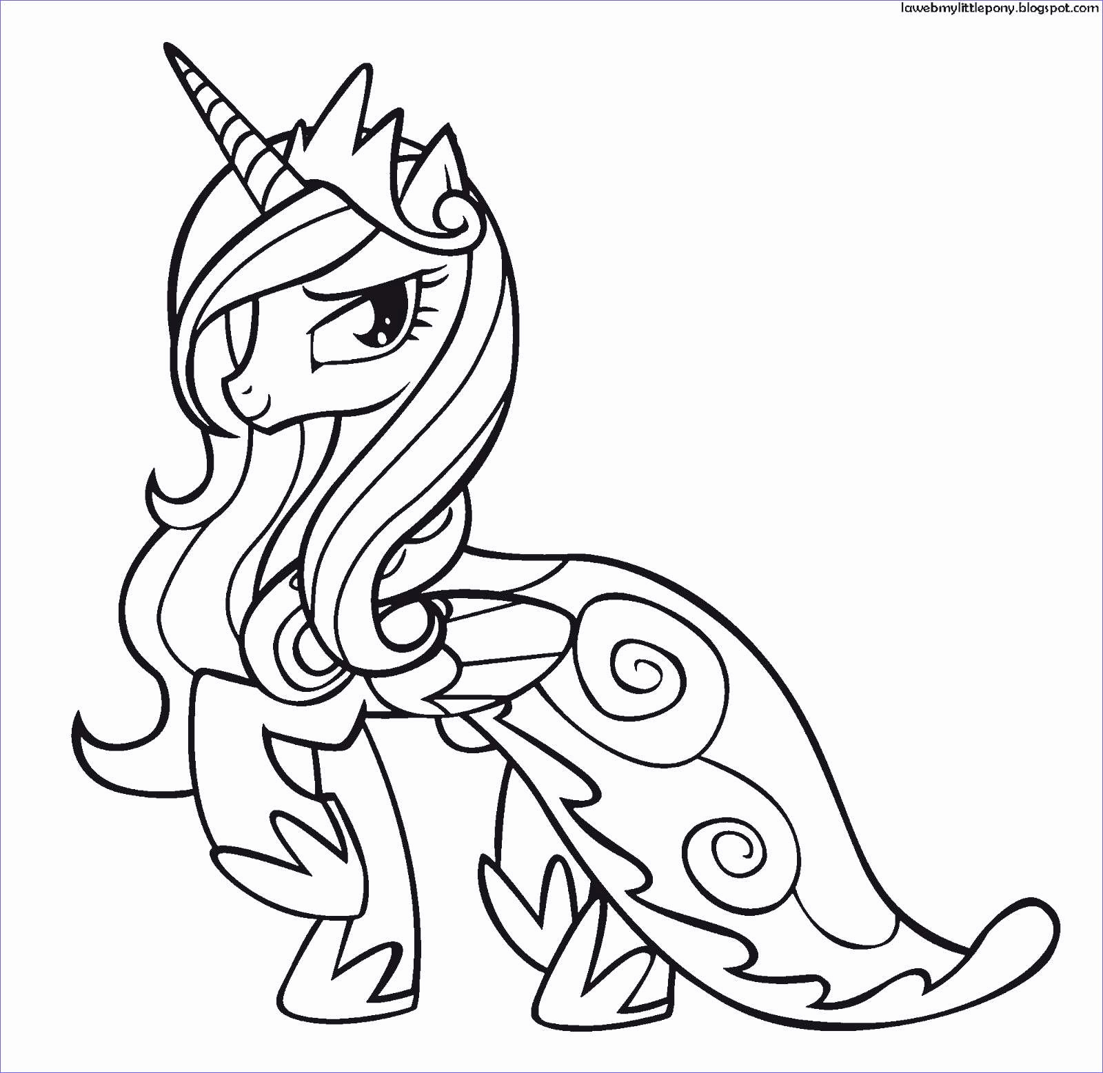 Princess Celestia Coloring Pages Dessin My Little Pony   Princess ...
