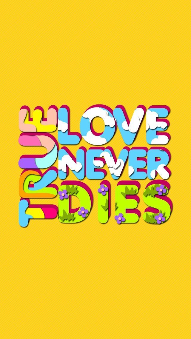 True Love Never Dies - Graphic Design , HD Wallpaper & Backgrounds