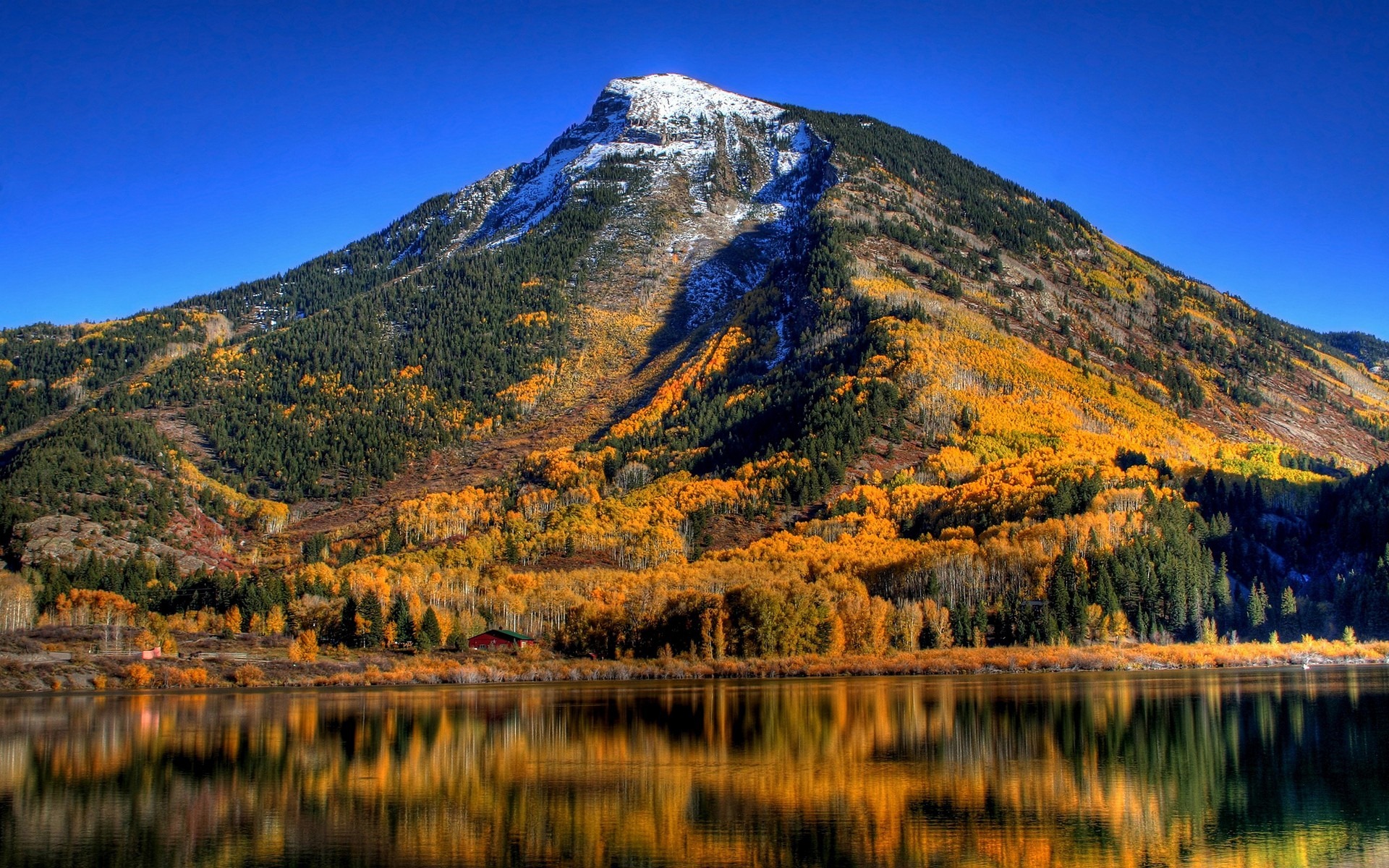 Image Detail Foar Herfst Mountain Fall Leaves Buroblêd - Jvc Curved Tv 39 Inch , HD Wallpaper & Backgrounds