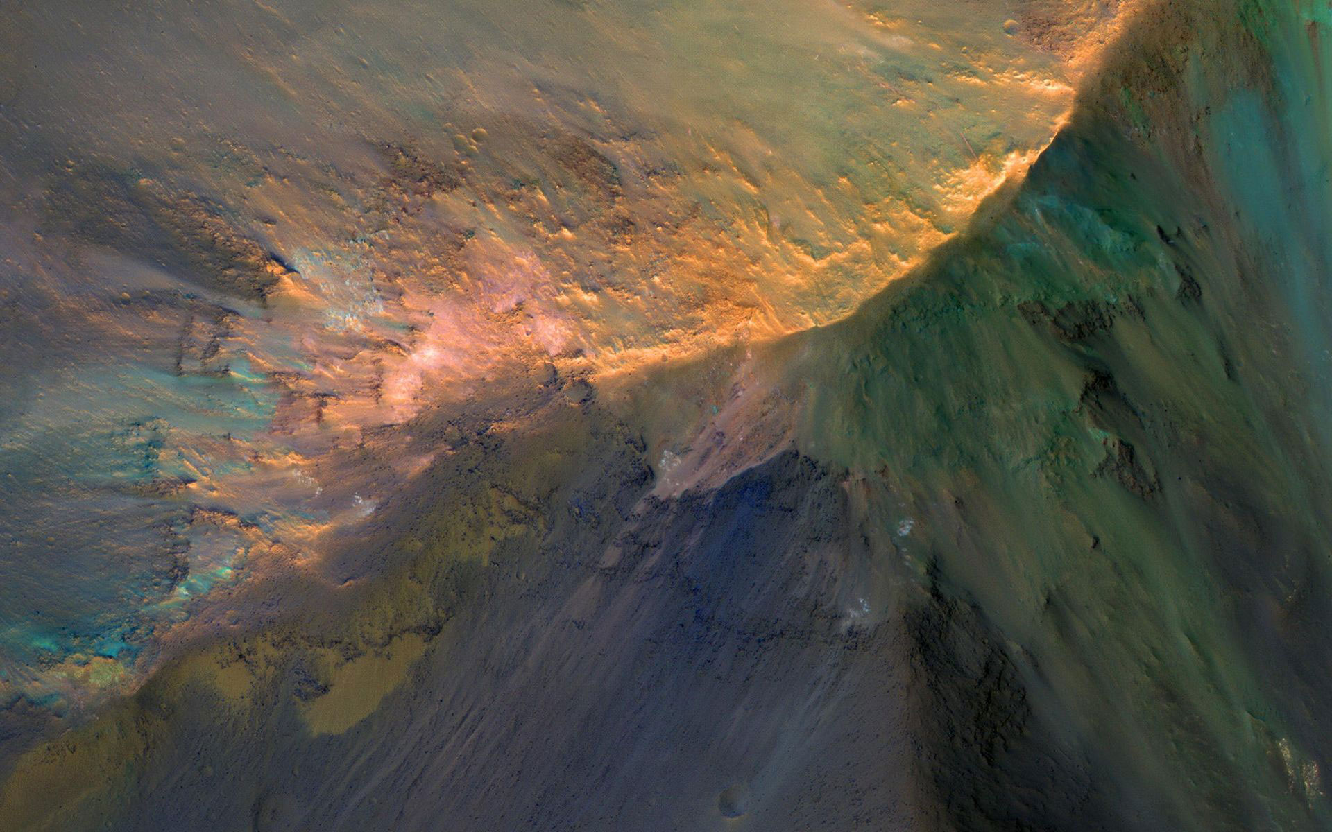 New Hirise Image Of The Hills Of Juventae Chasma - Nasa Mars Surface , HD Wallpaper & Backgrounds