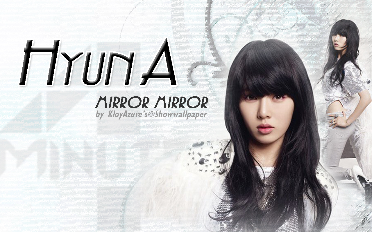 More Hyuna Wallpapers - 4minute Hyuna Mirror Mirror , HD Wallpaper & Backgrounds