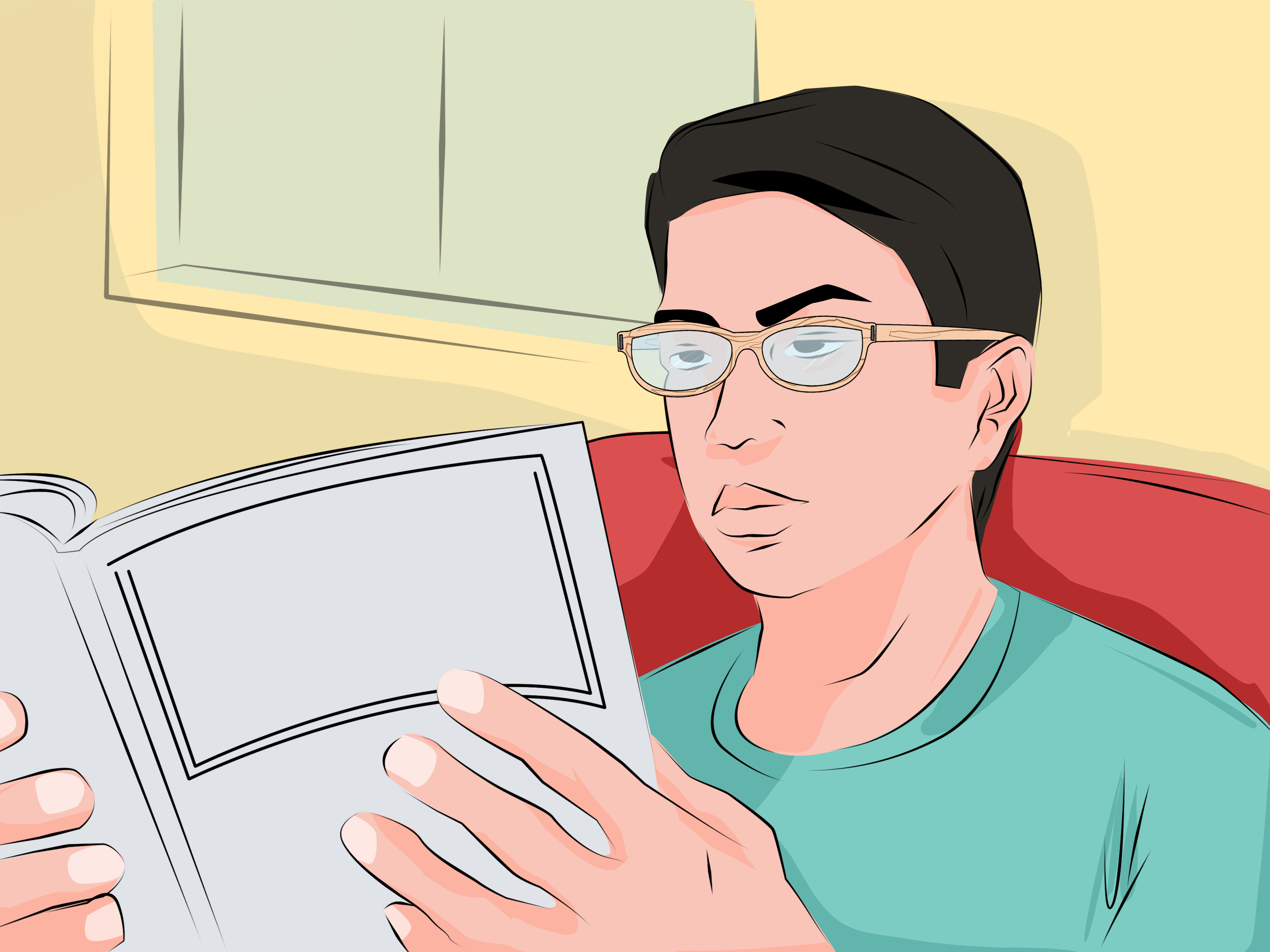 How To Choose Your Glasses Frames - Cartoon , HD Wallpaper & Backgrounds