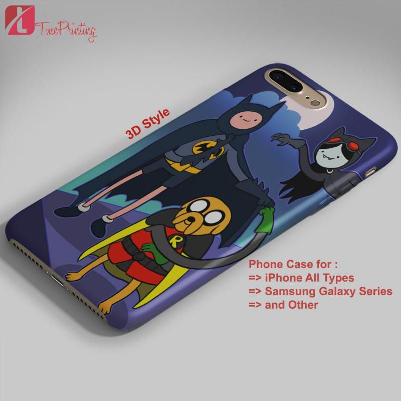 Adventure Time Batman Robin Personalized Iphone Case - Iphone , HD Wallpaper & Backgrounds