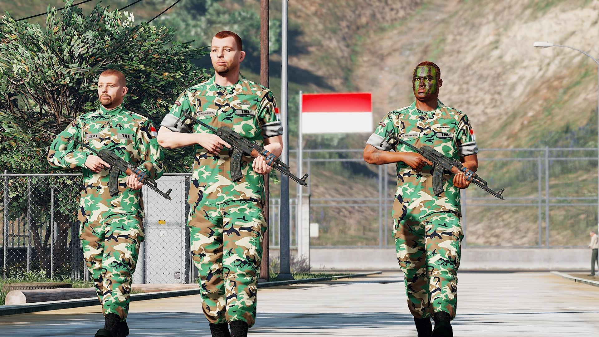 D7e08a Gta5 2016 04 06 16 04 43 - Gta 5 Indonesian Army , HD Wallpaper & Backgrounds