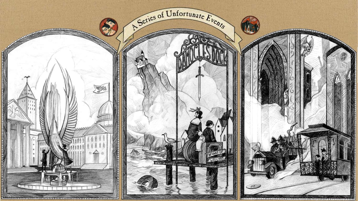 A Series Of Unfortunate Events Wallpaper - Series Of Unfortunate Events Book , HD Wallpaper & Backgrounds