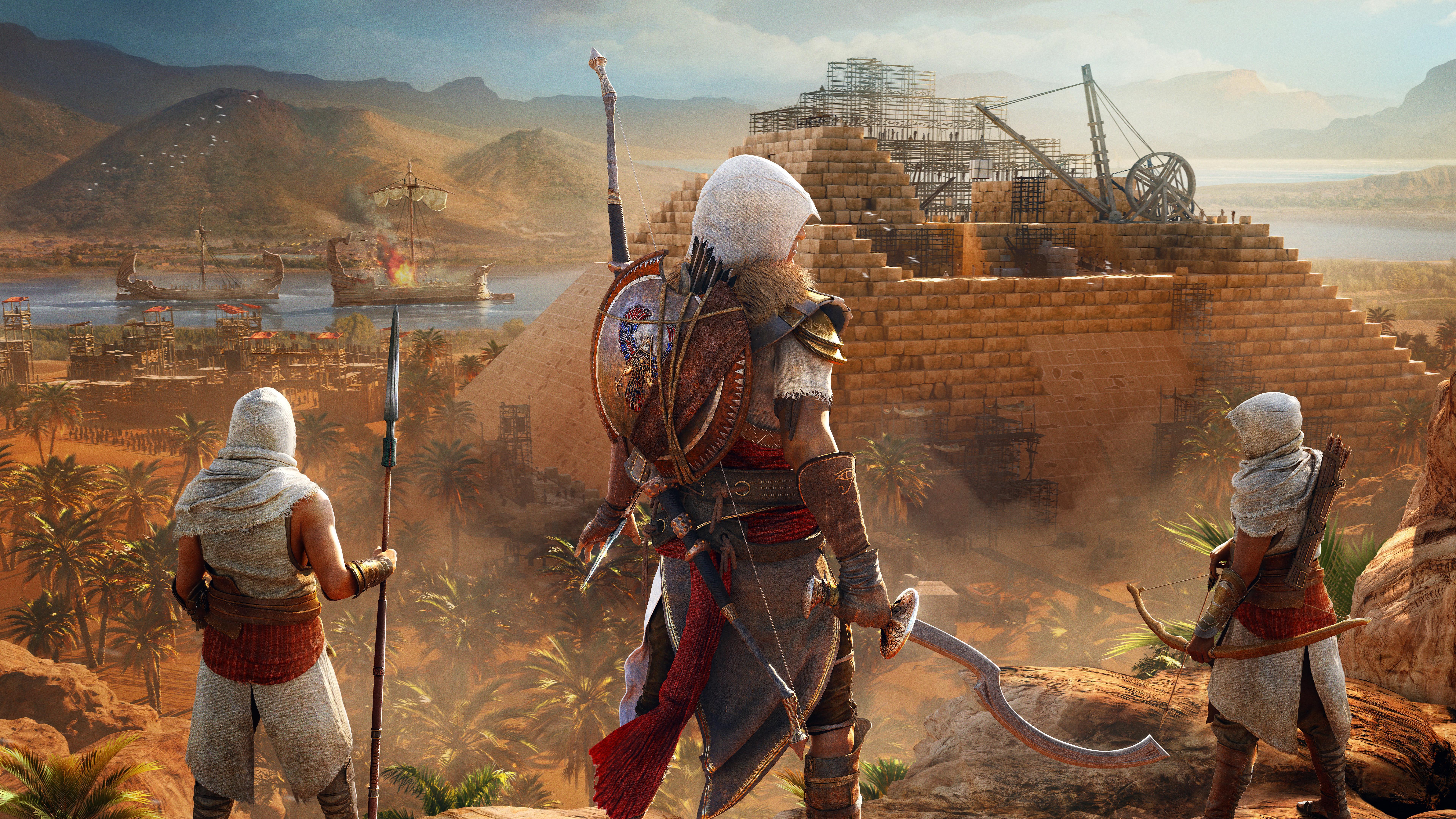 Wallpaper Assassin S Creed Origins The Hidden Ones 959632