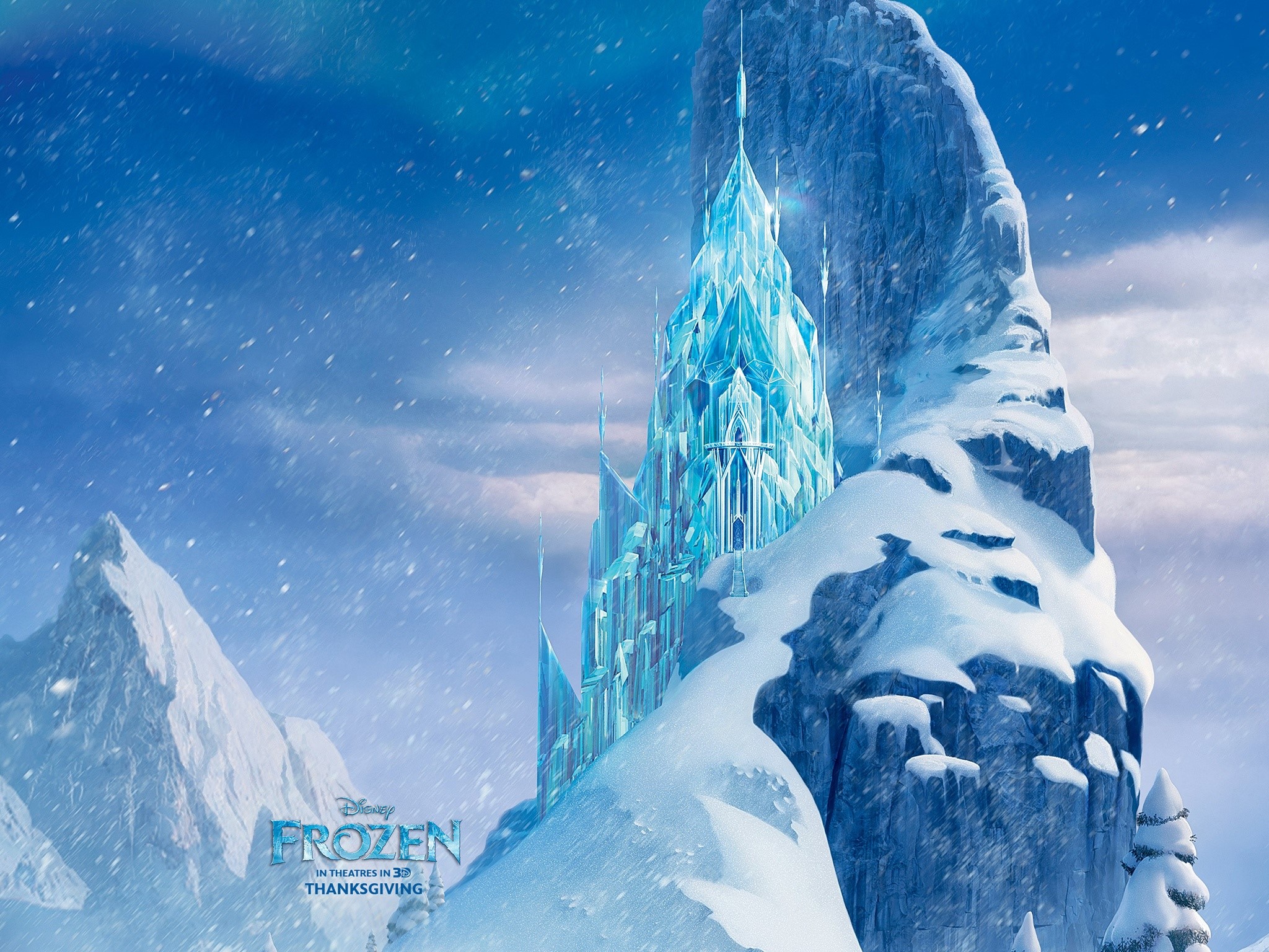 Wallpaper Castillo De Hielo En Frozen - Castillo De Hielo Frozen (#960114)  - HD Wallpaper & Backgrounds Download
