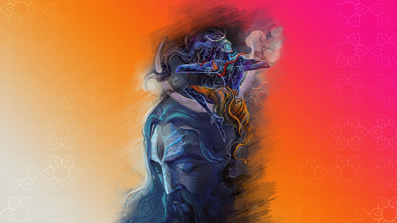 Creative Graphics / Lord Shiva Wallpaper - Lord Shiva For Background , HD Wallpaper & Backgrounds