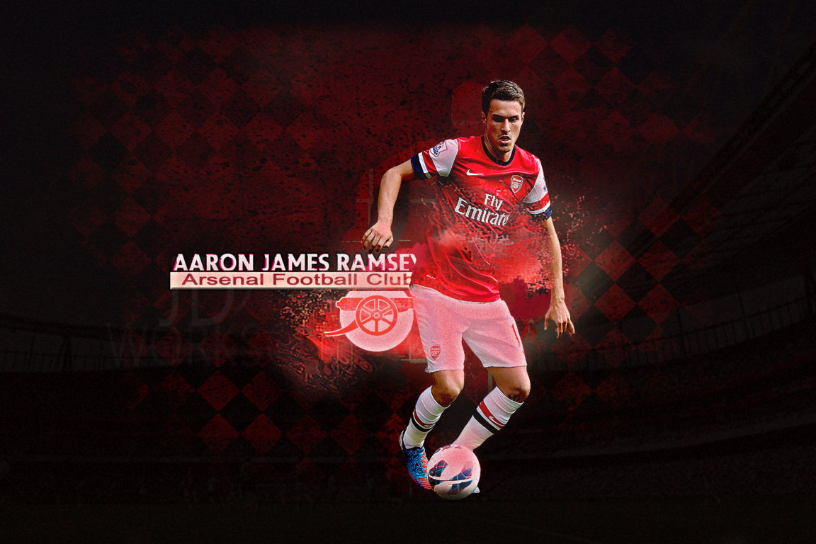 Aaron Ramsey - Wallpaper , HD Wallpaper & Backgrounds