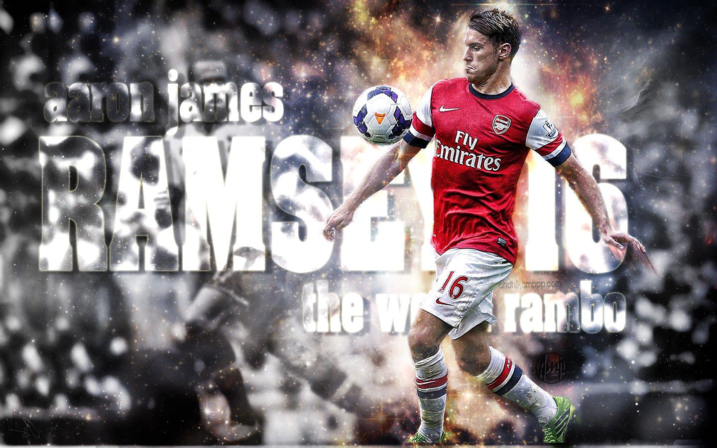 Ramsey 16 Arsenal , HD Wallpaper & Backgrounds