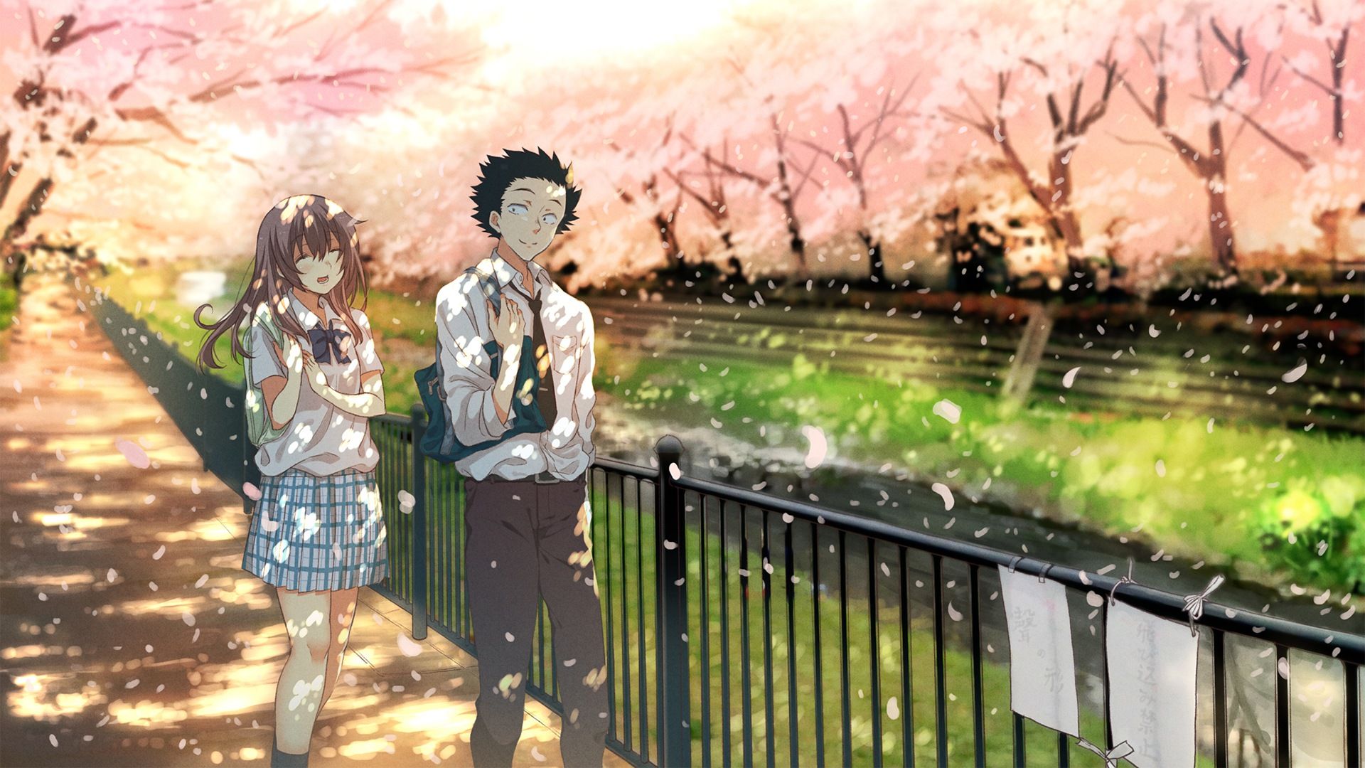 A Silent Voice, Anime Wallpaper - Koe No Katachi Hd , HD Wallpaper & Backgrounds