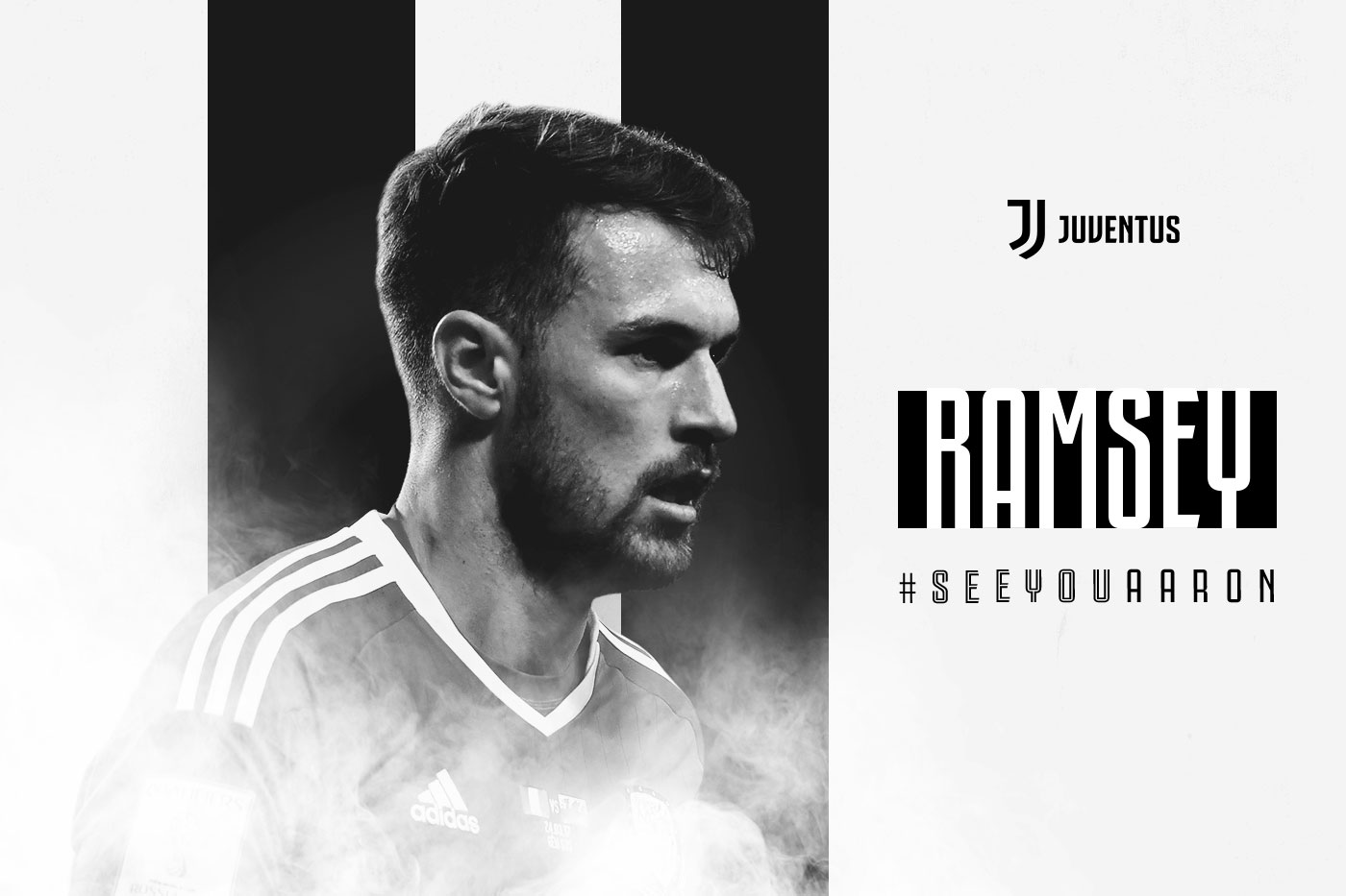 Aaron Ramsey Signs For Juventus - Ramsey Juve , HD Wallpaper & Backgrounds