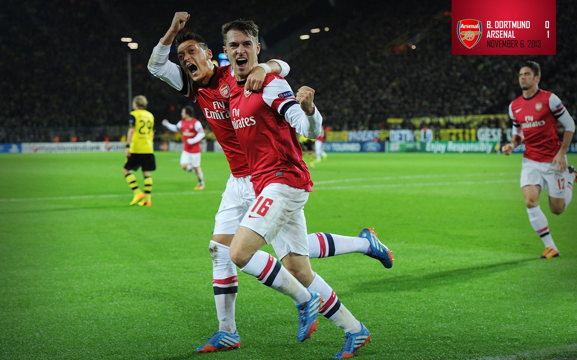 Arsenal Football Club The Gunners Gunners Mesut Ozil - Arsenal Next Game , HD Wallpaper & Backgrounds