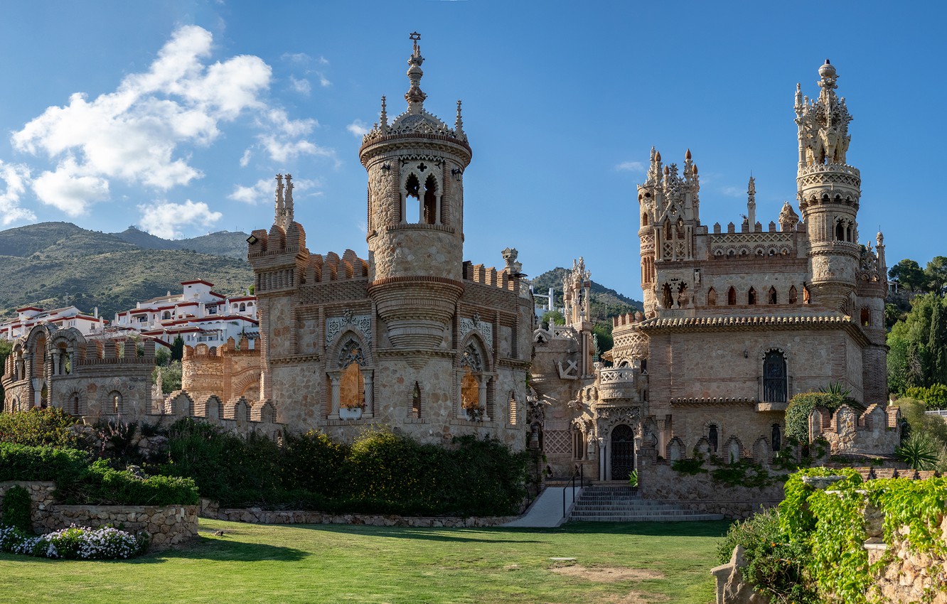 Photo Wallpaper Castle, Architecture, Spain, Spain, - Castillo De Colomares , HD Wallpaper & Backgrounds