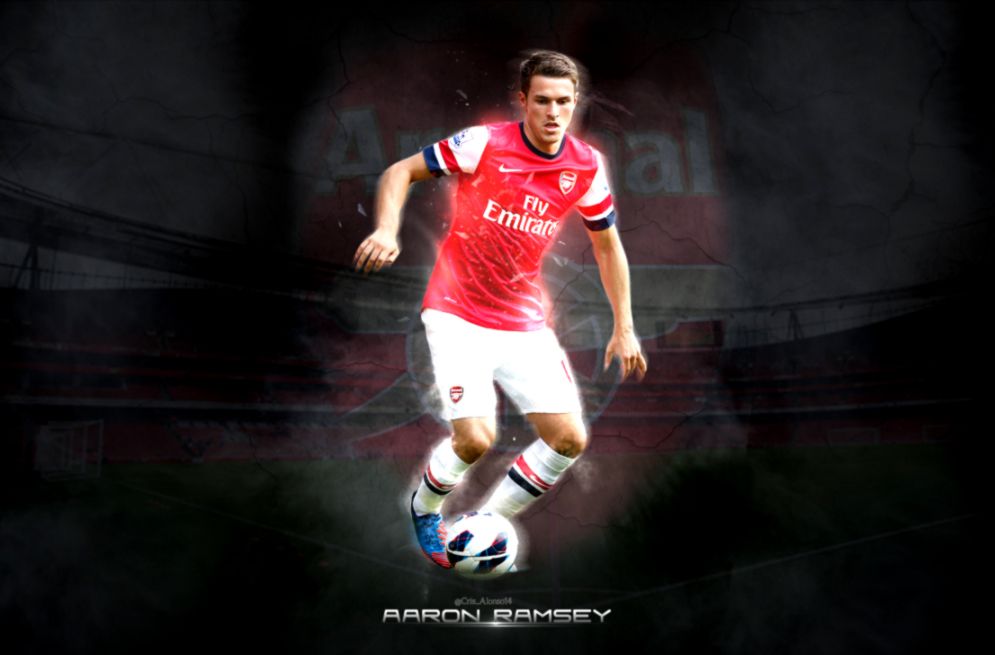 Aaron Ramsey Arsenal Fc Wallpapers Hd - Kick Up A Soccer Ball , HD Wallpaper & Backgrounds