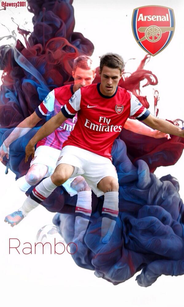 Aaronramsey Iphone 5 Wallpaper Edit Please Share And - Paint In The Water , HD Wallpaper & Backgrounds