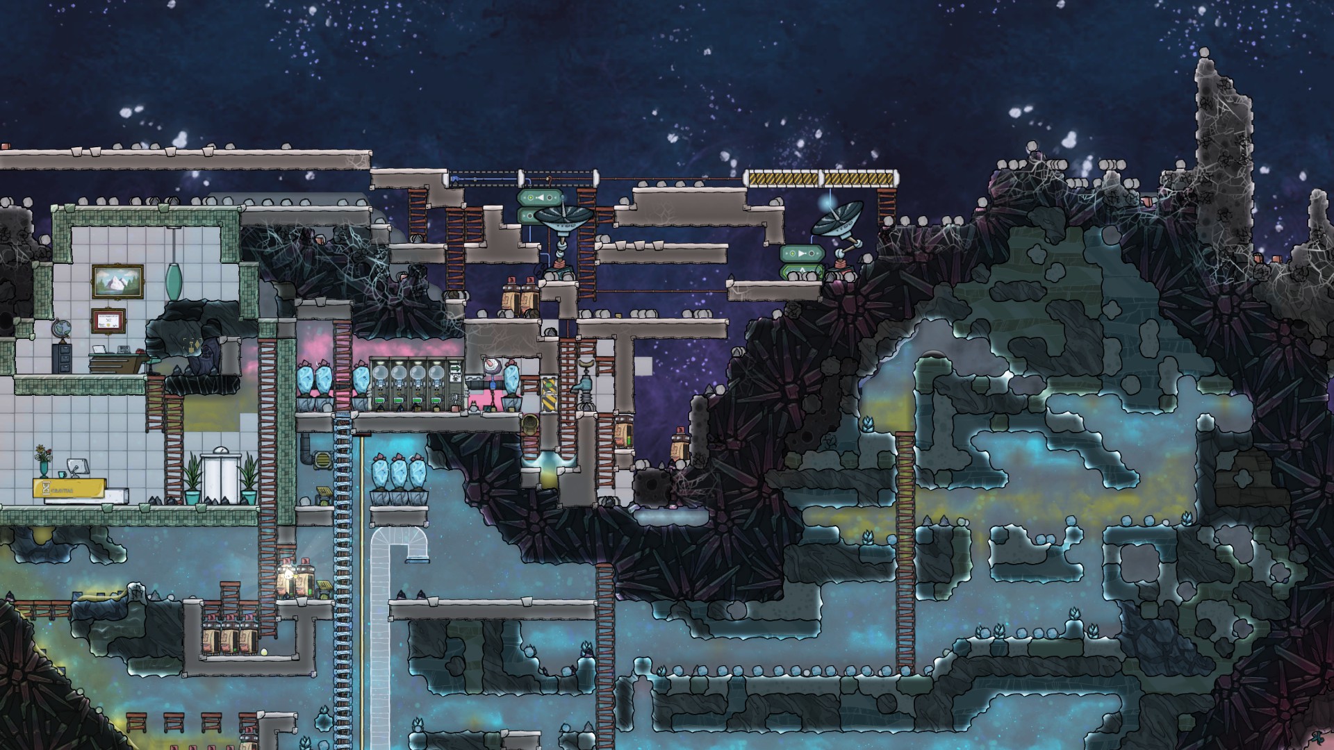 20180928123253 1 1920×1080 525 Kb - Oxygen Not Included Space , HD Wallpaper & Backgrounds