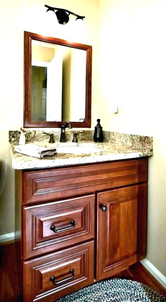 Rh Powder Room Vanity Sink Cabinets Wallpaper Restoration - Bathroom , HD Wallpaper & Backgrounds