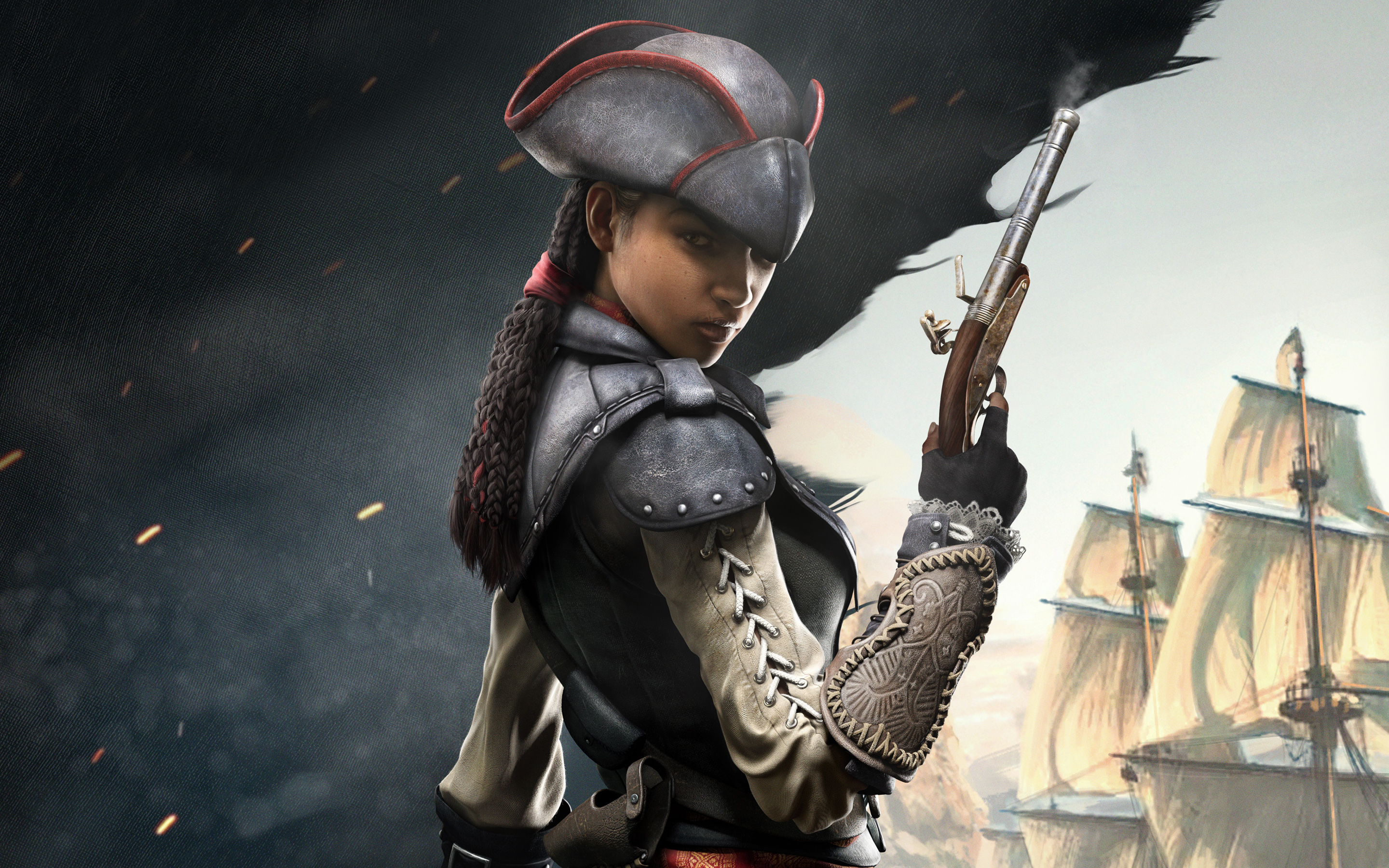 Aveline Assassin's Creed 4 Black Flag Wallpapers - Assassin's Creed Liberation Wallpaper Hd , HD Wallpaper & Backgrounds