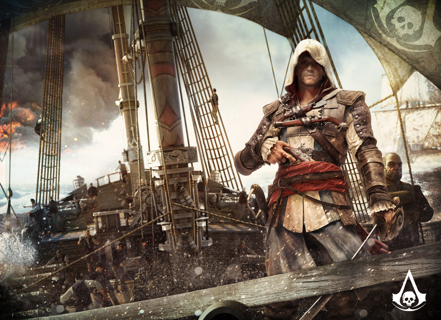 Assassin's Creed Wallpaper Called Assassin's Creed - Assassin's Creed 4 Black Flag Арт , HD Wallpaper & Backgrounds