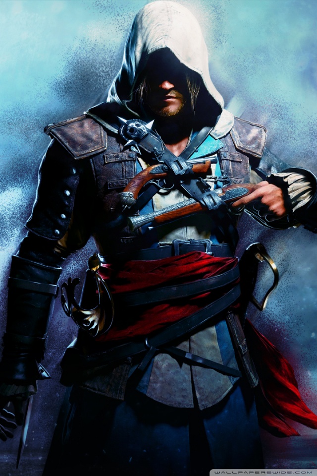 Assassin Creed 4 Black Flag Edward Kenway , HD Wallpaper & Backgrounds