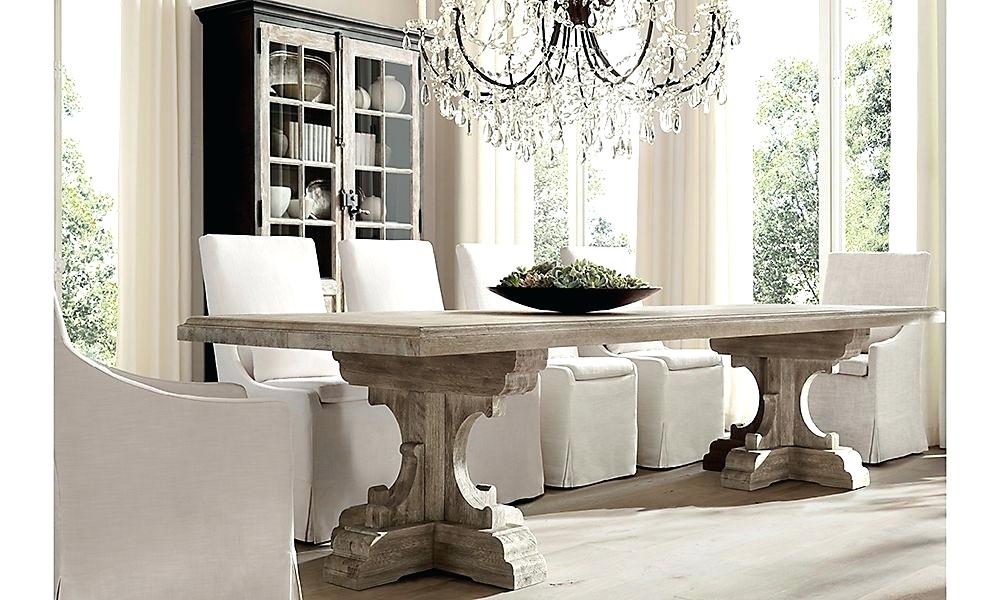 Restoration Hardware Dining Rooms S C French Oak Rectangular - Restoration Hardware Dining Room Chairs , HD Wallpaper & Backgrounds