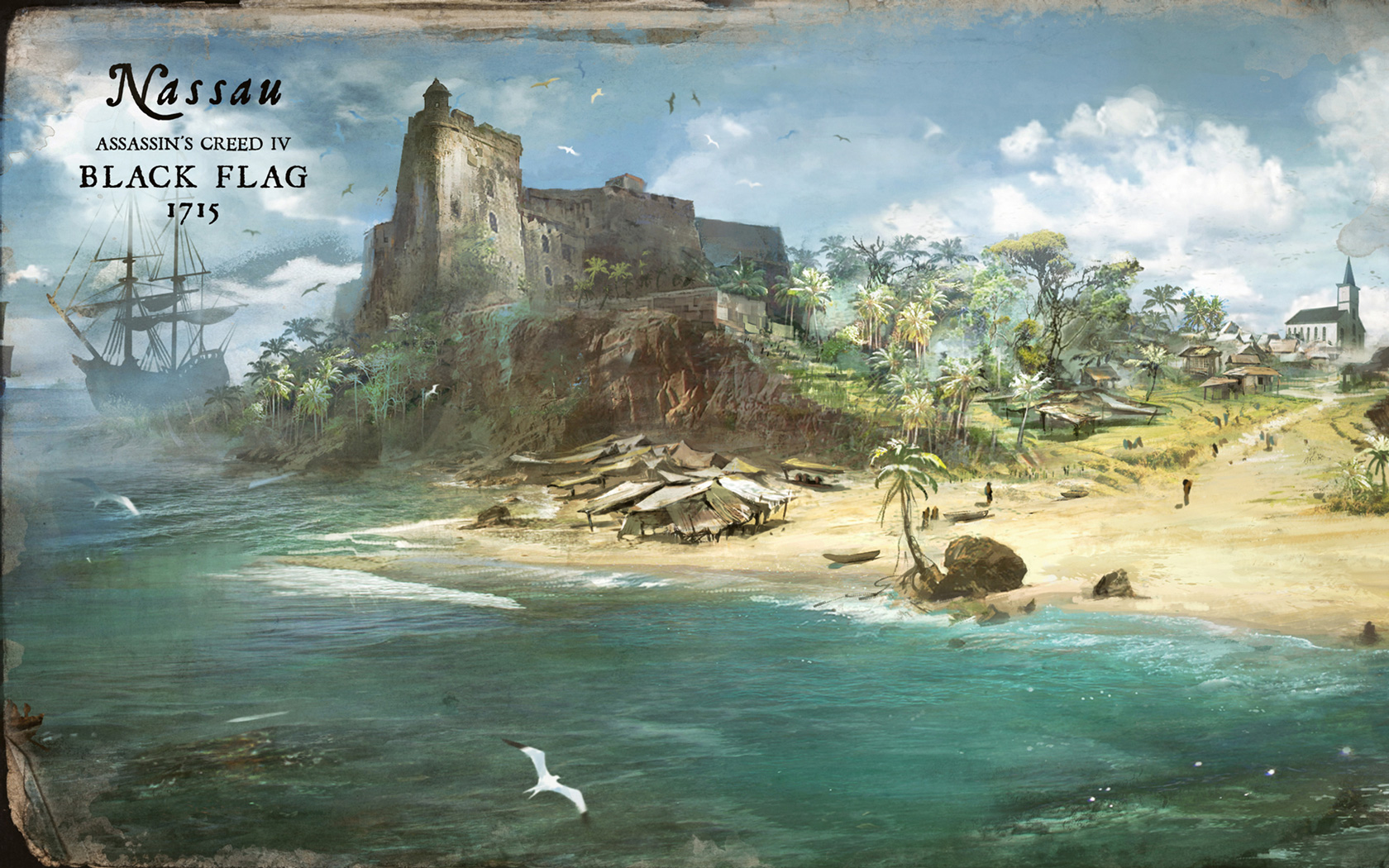 Art Of Assassin's Creed Black Flag , HD Wallpaper & Backgrounds