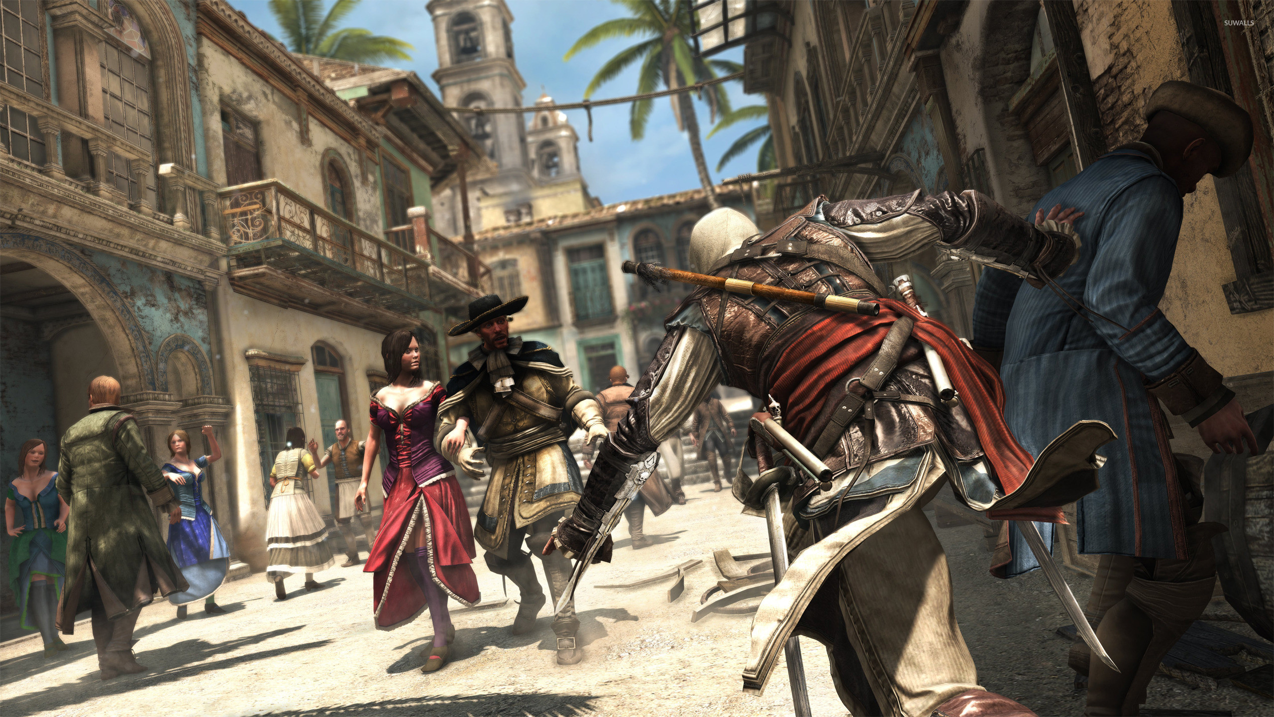 Ac Black Flag - Assassin's Creed 4 4k , HD Wallpaper & Backgrounds