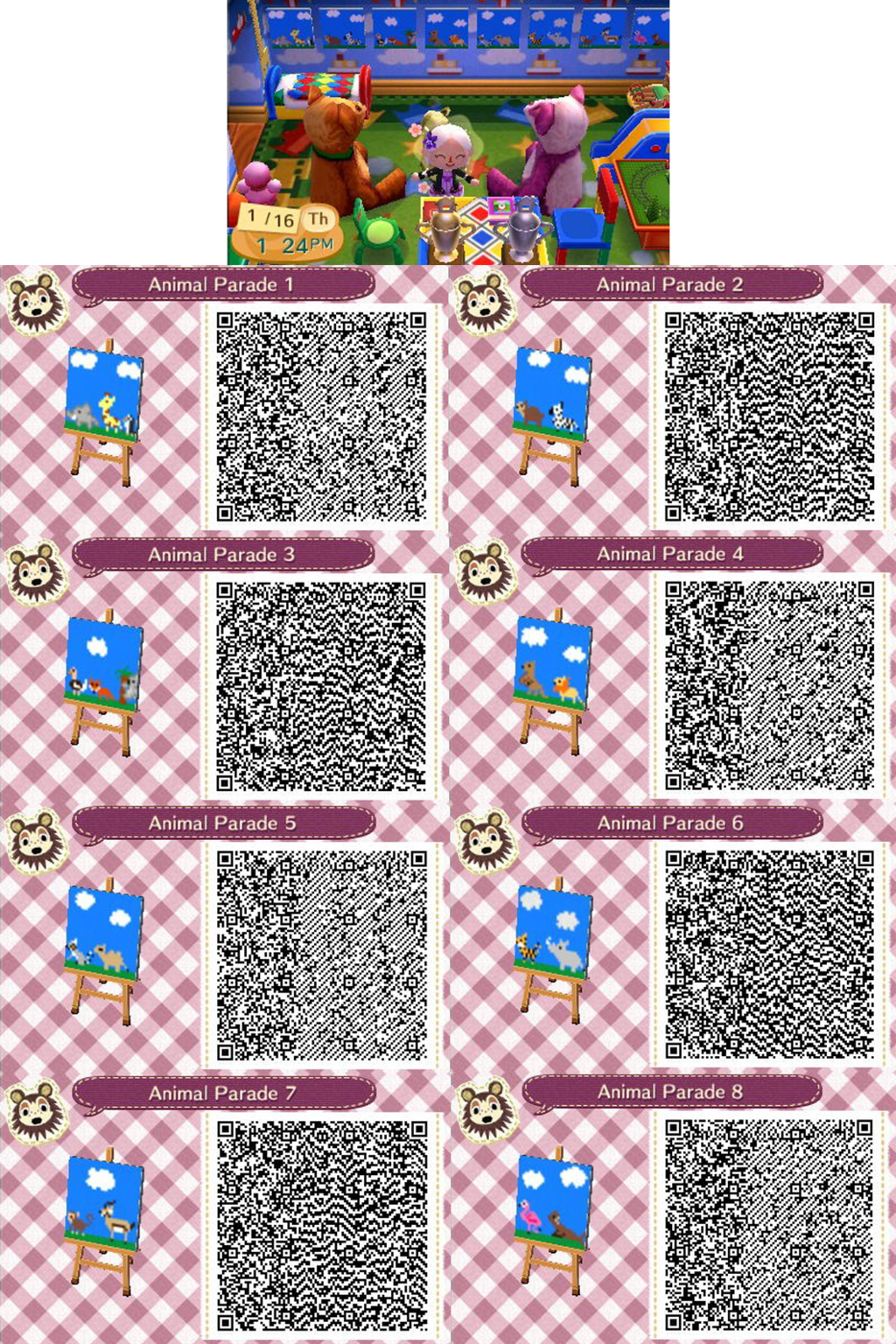 Acnl Wallpaper Qr Codes Wallpapersafari - Animal Crossing New Leaf Path Qr Codes , HD Wallpaper & Backgrounds