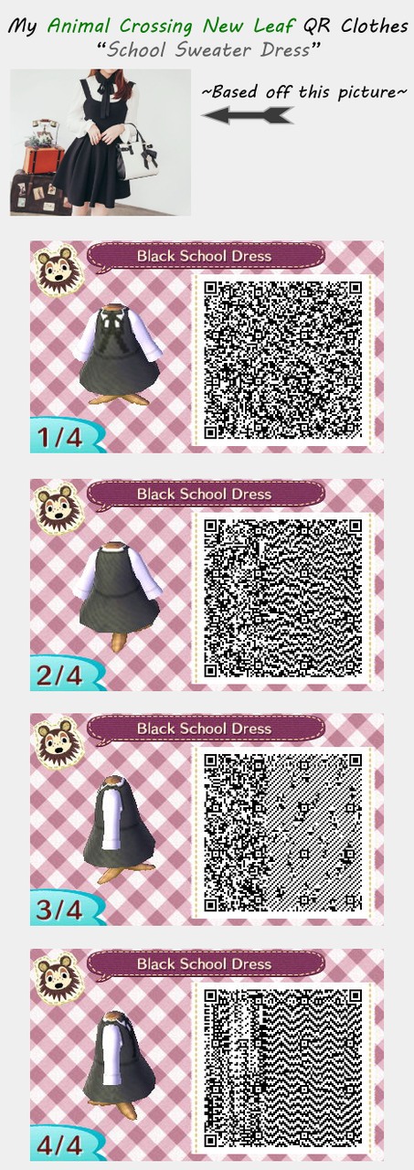 49 Images About 🍃acnl🍃 On We Heart It - Animal Crossing New Leaf Qr Green Dress , HD Wallpaper & Backgrounds