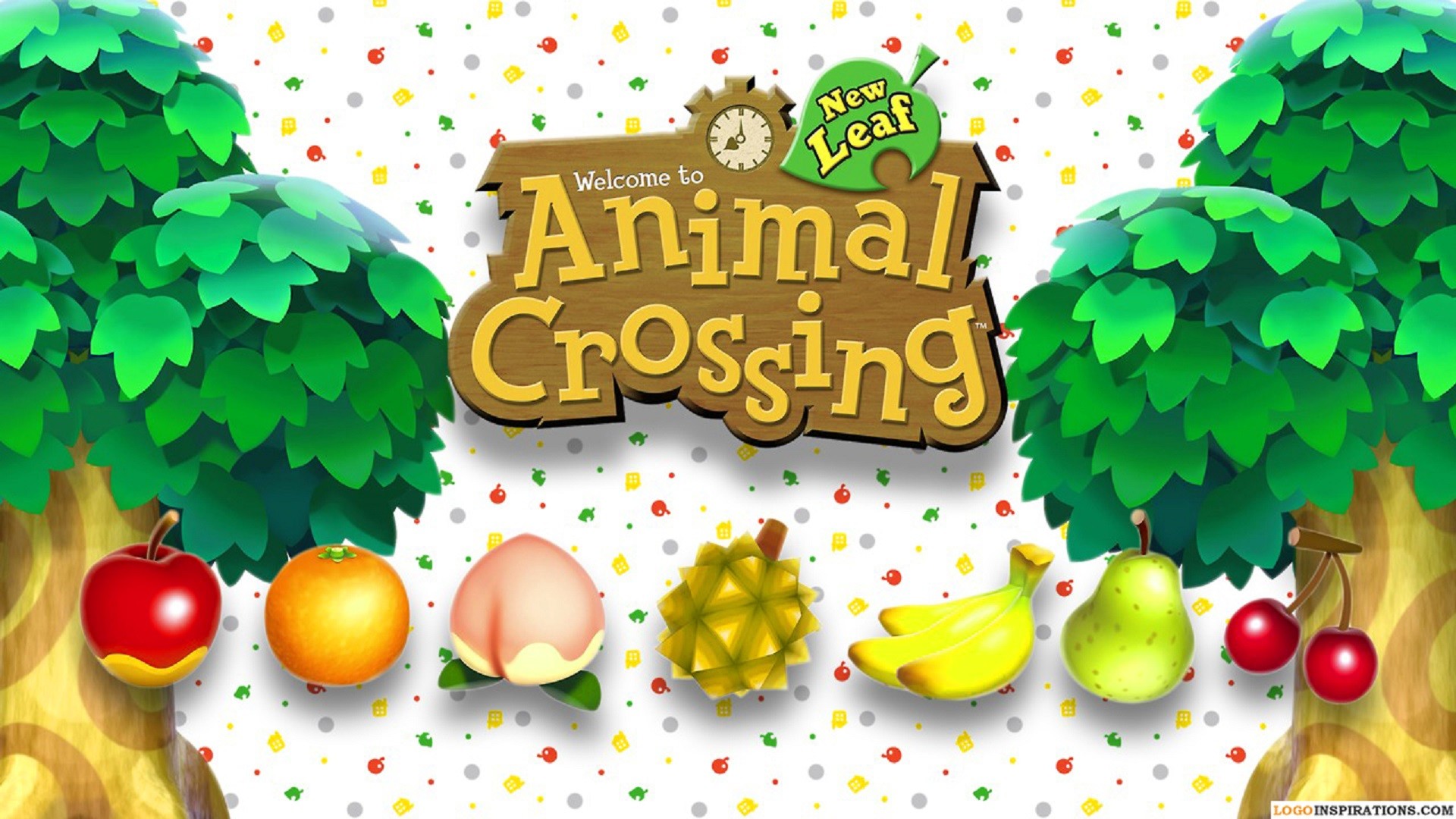 Animal Crossing Animal Crossing New Leaf New Leaf Pattern - Animal Crossing Facebook Cover , HD Wallpaper & Backgrounds