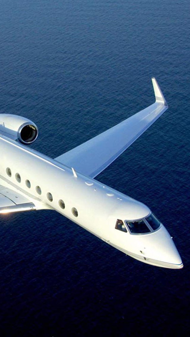 Gulfstream Wallpaper Iphone - Plane Birds Eye View , HD Wallpaper & Backgrounds