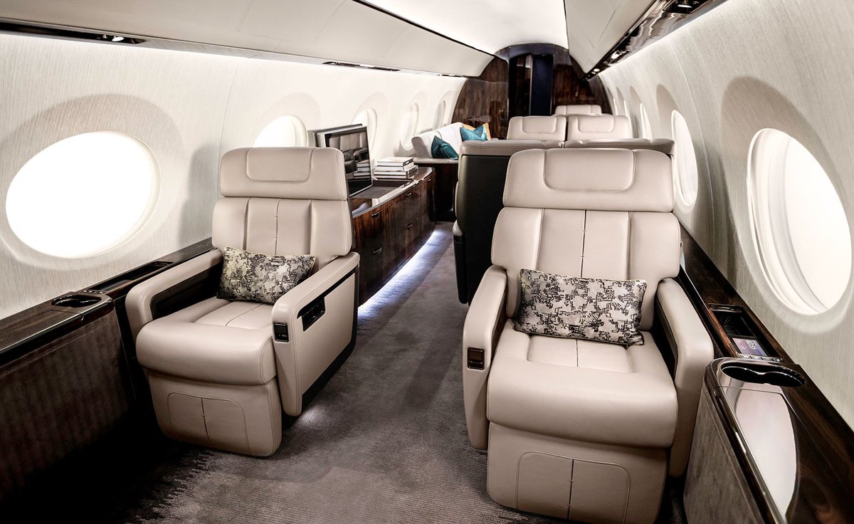 Wallpaper*verified Account - Custom Interior Private Jet , HD Wallpaper & Backgrounds