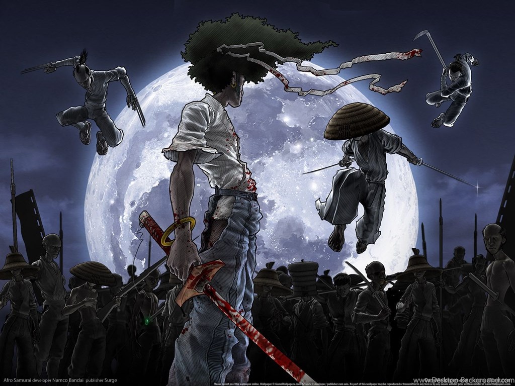 Afro Samurai , HD Wallpaper & Backgrounds